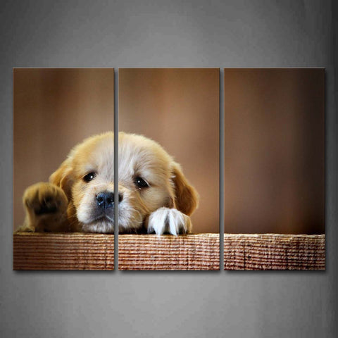 Cut Dog Bend Over Wood Wall Art Painting The Picture Print On Canvas Animal Pictures For Home Decor Decoration Gift 